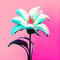 white lily flower 