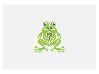 Frog Logo Vector Art, Icons, and Graphics for vector, vector and illustration,