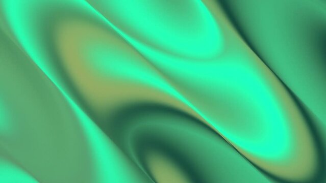 Green Fabric Study Liquid Gradients Background Abstract Animation HD 2D 4K.mp4
