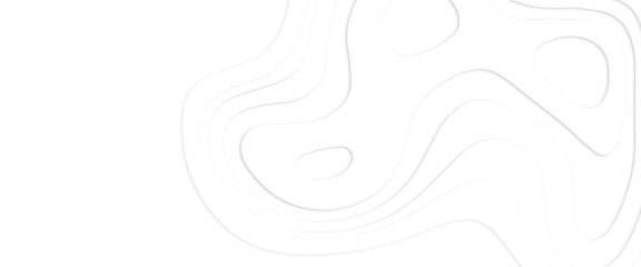 Abstract papercut and multi layer cutout geometric pattern on vector art background banner texture website template, abstract wavy line 3d paper cut white background.