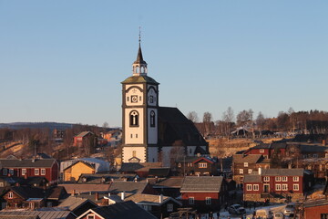Fototapeta na wymiar View of town Røros