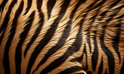 Fototapeta na wymiar Abstract zebra skin texture background close up.