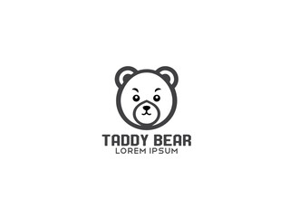Teddy bear Logo Vector Art, Icons, and Graphics for vector, vector and illustration,