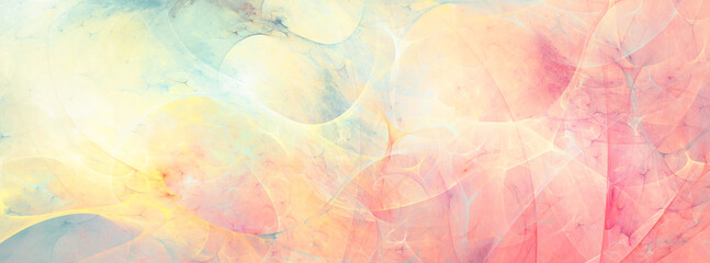 Abstract light color background. Modern pale pattern. Fractal artwork for creative graphic design