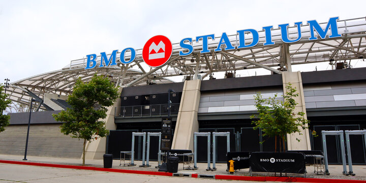 Los Angeles, California: BMO Stadium, Home To Major League Soccer’s Los Angeles Football Club Located In The Exposition Park