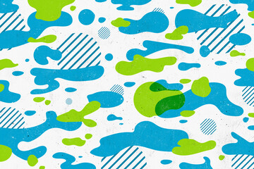 abstract colorful noisy spots background