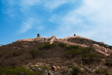 Fototapeta na wymiar Amer Fort Jaipur Rajasthan