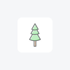 Fototapeta premium Snowy Splendor for the Holidays Christmas icon