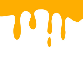 蜂蜜　液体　シンプル　背景　オレンジ