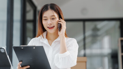 Female secretary business woman in South Korean workplaces, prepare Proposal, Annual General Meeting (AGM), organisation chart, opportunity cost, opinion leader, body language, privacy policy