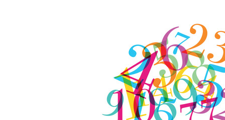 sfondo, grafica, numeri, matematica, 