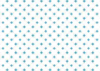 Fabric floral thai pattern blue on white abstract geometric retro style vintage classic illustration tribal abstract vector background wallpaper print textile template clothing rug tile