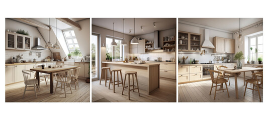 decor scandinavian kitchen interior design
