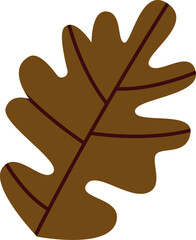 Abstract Leaf Symbol