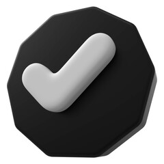 Icon 3D Check Mark