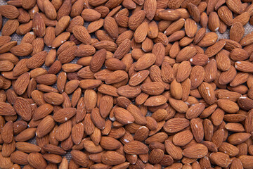 Almonds Pattern texture can be used as a background wallpaper