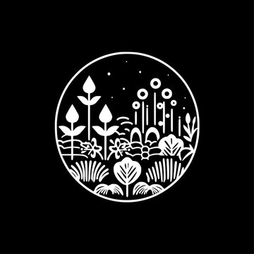 recommend clip art: Garden - High Quality Vector Logo - Vector illustration ideal for T-shirt graphic