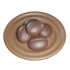 Coffee Shop 3D Icon