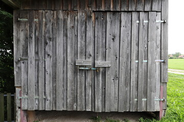 an old wooden door as a background