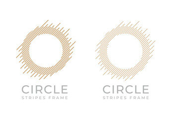 circle memphis geometric decorative element