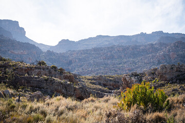 landscape in the Cederberg mountains