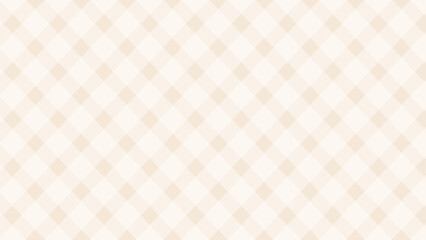 Diagonal white checkered in the beige background	