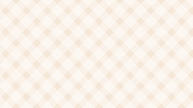 Diagonal white checkered in the beige background	