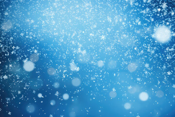 Obraz premium falling snow on background