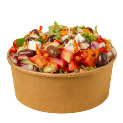 Nutritious & delicious brown rice bowl with vibrant, fresh vegetables. A wholesome blend of flavors & textures for a nourishing and satisfying meal