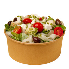 Nutritious & delicious brown rice bowl with vibrant, fresh vegetables. A wholesome blend of flavors & textures for a nourishing and satisfying meal