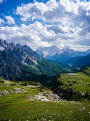 Fototapeta na wymiar Drei Zinnen Panorama - Dolomiten