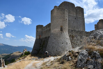 Rocca Caliscio, Abruzzo, Italia.