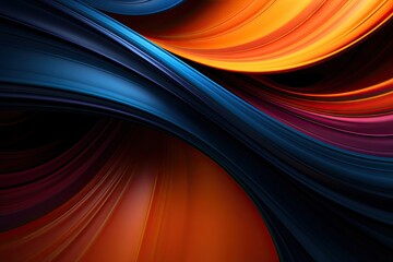 Vibrant colorful texture. Modern background with bright splash and flow. Digital art in blue and black. Futuristic abstract illustration with copy space