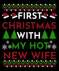 First Christmas with my hot new wife