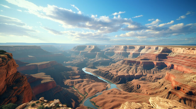 Canyonlands National Park beautiful canyon landscape in usa photo