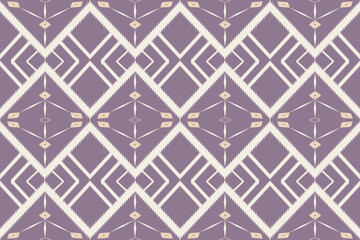 Fototapeta premium Abstract ethnic aztec geometric pattern design for background.American,mexican,indian,bohemian style.vector,illustration,fabric,clothing,carpet,textile,wrapping,batik,embroidery,knitwear