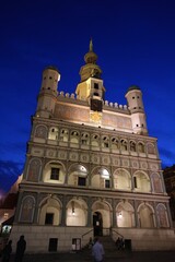 Poznan by night, Poland