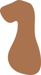 Groovy 1 Number One Retro Wavy Text