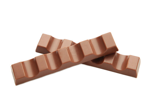 Mykolaiv, Ukraine - July 28, 2023: Bars Of Kinder Chocolate isolated on white background.