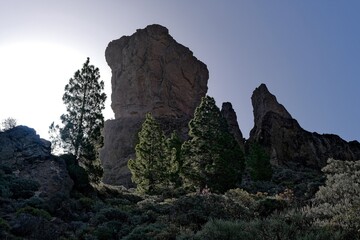 The Roque Nublo, Gran Canaria.