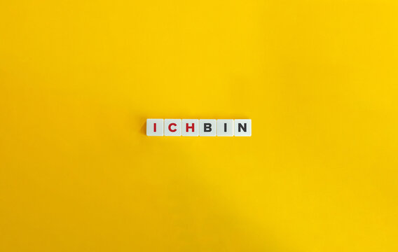ICH BIN. Personality Examination and Concept Banner.