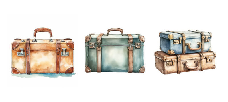 voyage travel bag vouage watercolor
