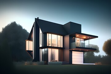 modern house