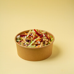 Delight in our Salad Bowl with fresh, crisp vegetables and a wholesome, flavorful sauce. A delectable, healthy choice for your vibrant lifestyle.