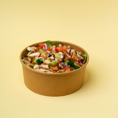 Delight in our Salad Bowl with fresh, crisp vegetables and a wholesome, flavorful sauce. A delectable, healthy choice for your vibrant lifestyle.