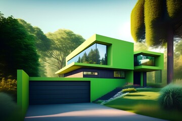 modern house