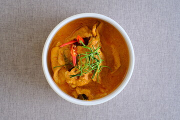 pork panang curry thai style