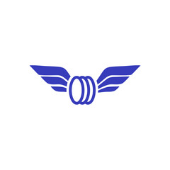 flying logo