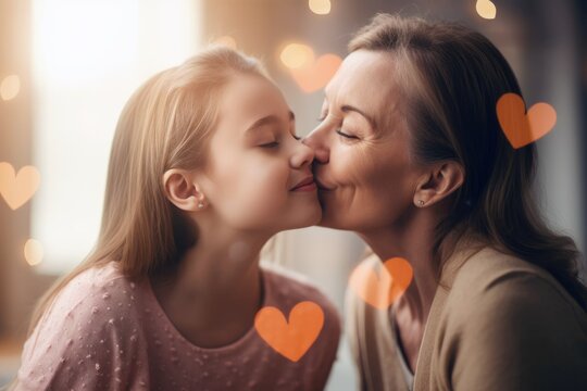 Heartwarming Mother's Day Photo of Mom and Daughter