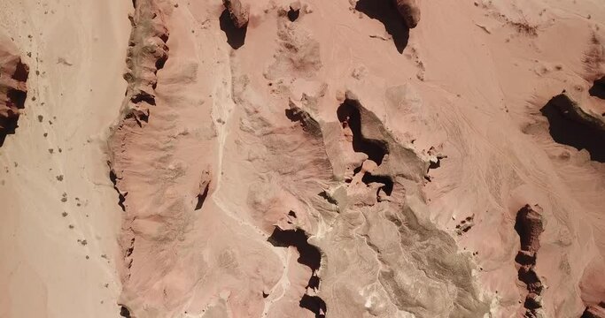 Rock formations in an arid area Cunene Province Curoca Angola